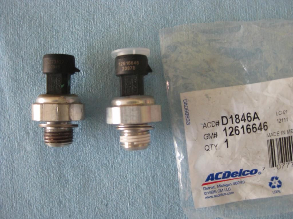 gm 3 wire oil pressure sensor